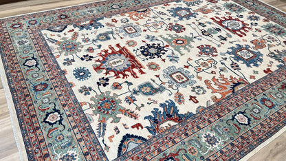 Transitional Heriz 9'11"x13'10" Area Rug