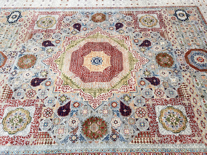 Traditional Mamluk 8'9"x11'10" Area Rug
