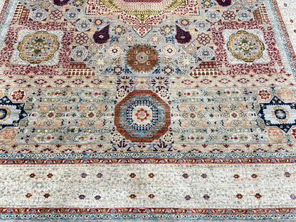 Traditional Mamluk 8'9"x11'10" Area Rug