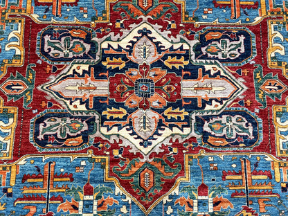 Transitional Heriz 12'1"x15'0" Area Rug