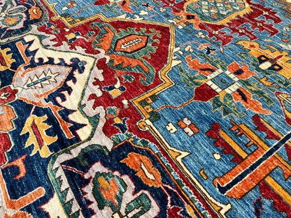 Transitional Heriz 12'1"x15'0" Area Rug