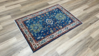 Transitional Heriz 3'4"x4'10" Area Rug