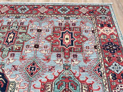 Transitional Karajeh 4'4"x6'4" Area Rug