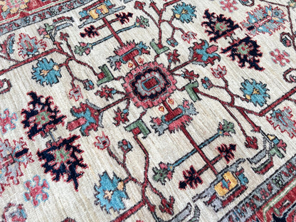 Transitional Heriz 3'4"x4'11" Area Rug