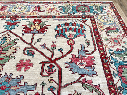 Transitional Heriz 10'2"x14'4" Area Rug
