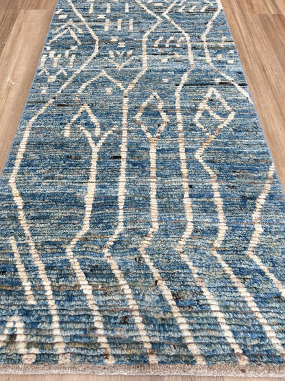 Moroccan Style Runner 2'8"x13'2" Area Rug