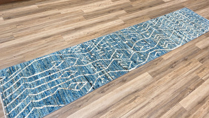 Moroccan Style Runner 2'8"x13'2" Area Rug