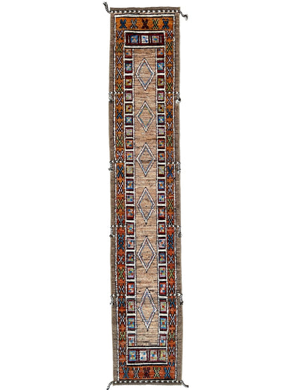 Moroccan Style Runner 2'8"x12'8" Area Rug