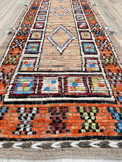 Moroccan Style Runner 2'8"x12'8" Area Rug