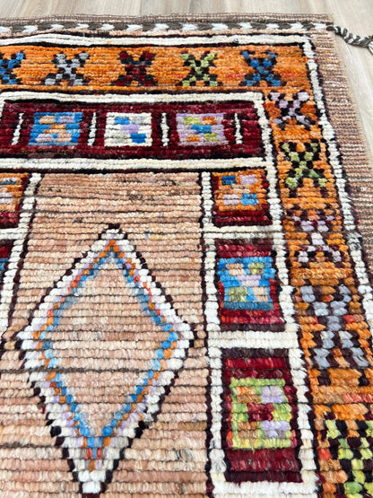 Moroccan Style Runner 2'8"x12'8" Area Rug