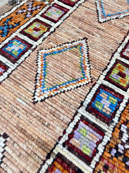 Moroccan Style Runner 2'8"x12'8" Area Rug