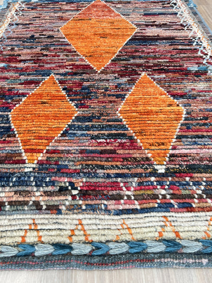 Moroccan Style 3'4"x6'4" Area Rug